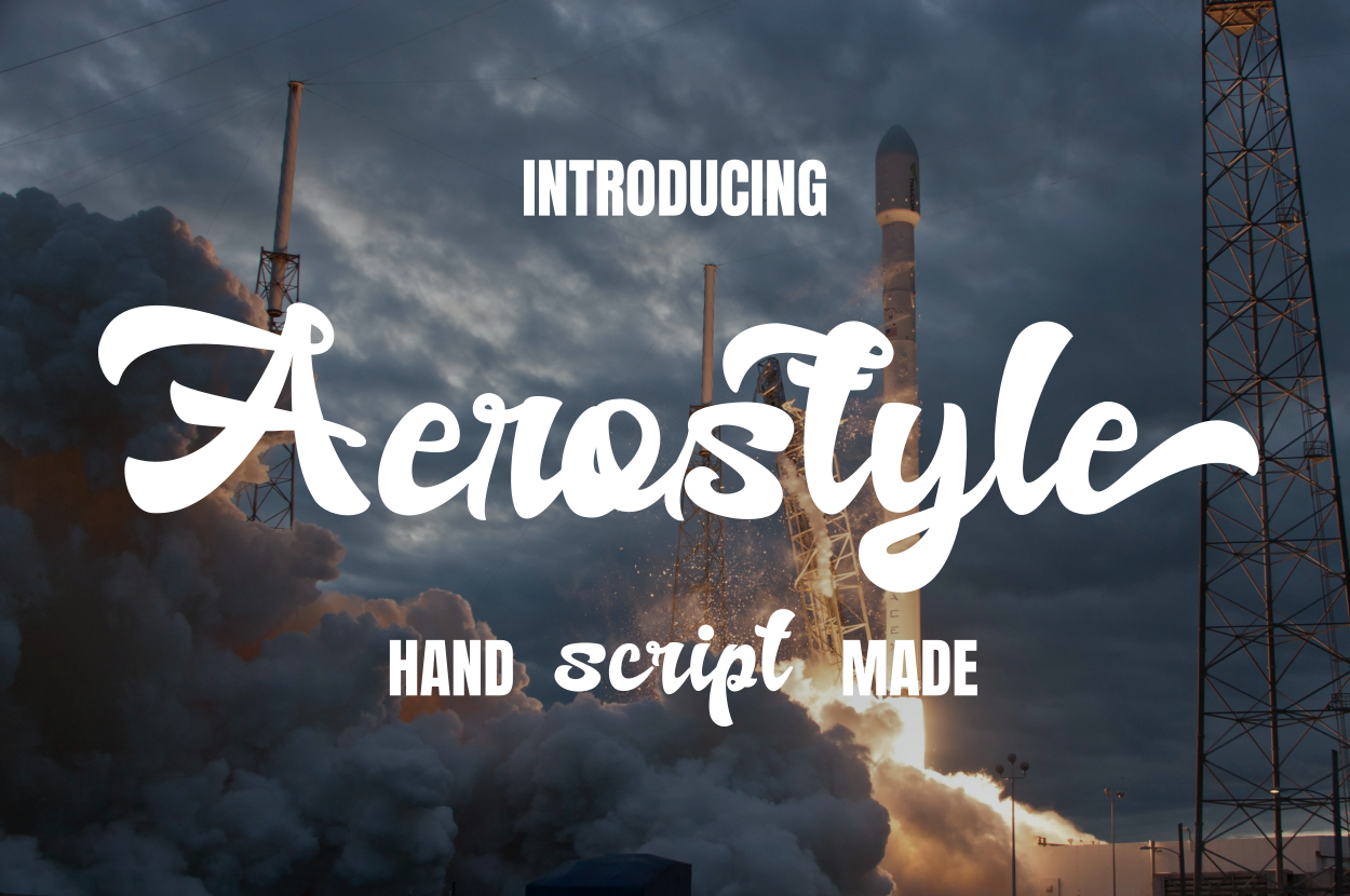 Aerostyle Free Font