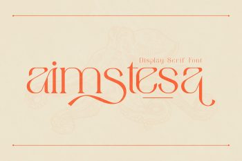 Aimstesa Free Font