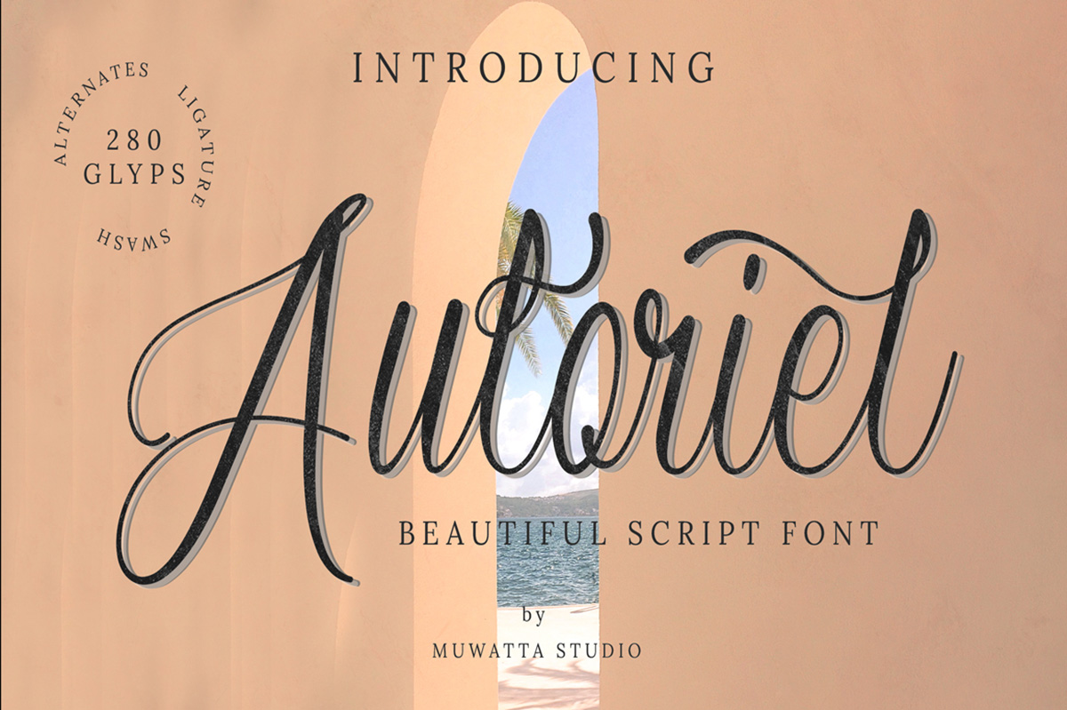 Auloriel Script Free Font