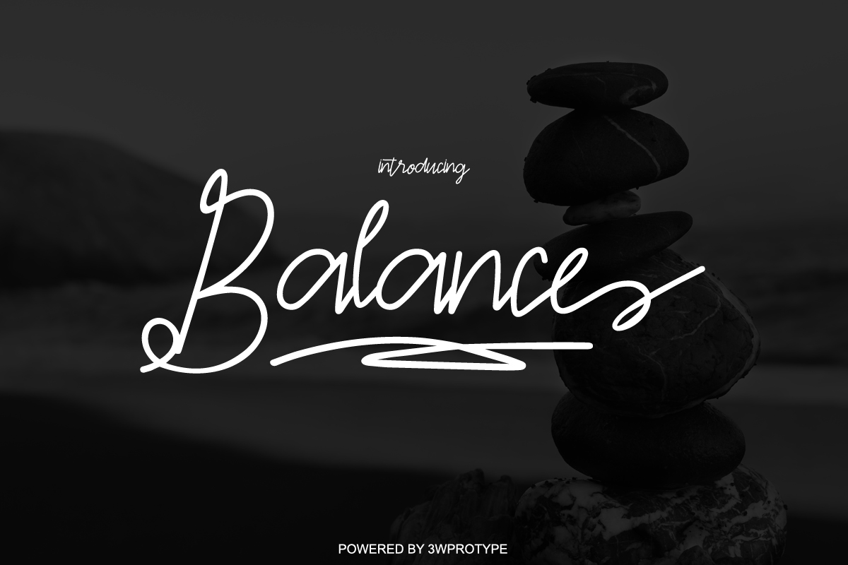 Balance Free Font