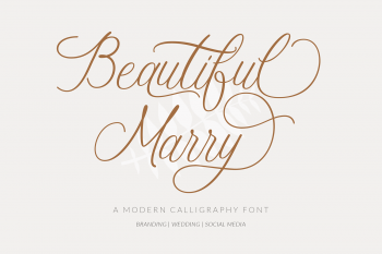 Beautiful Marry Free Font