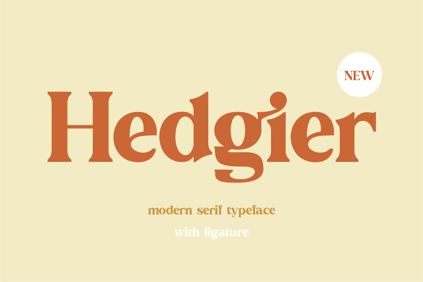 Hedgier Free Font