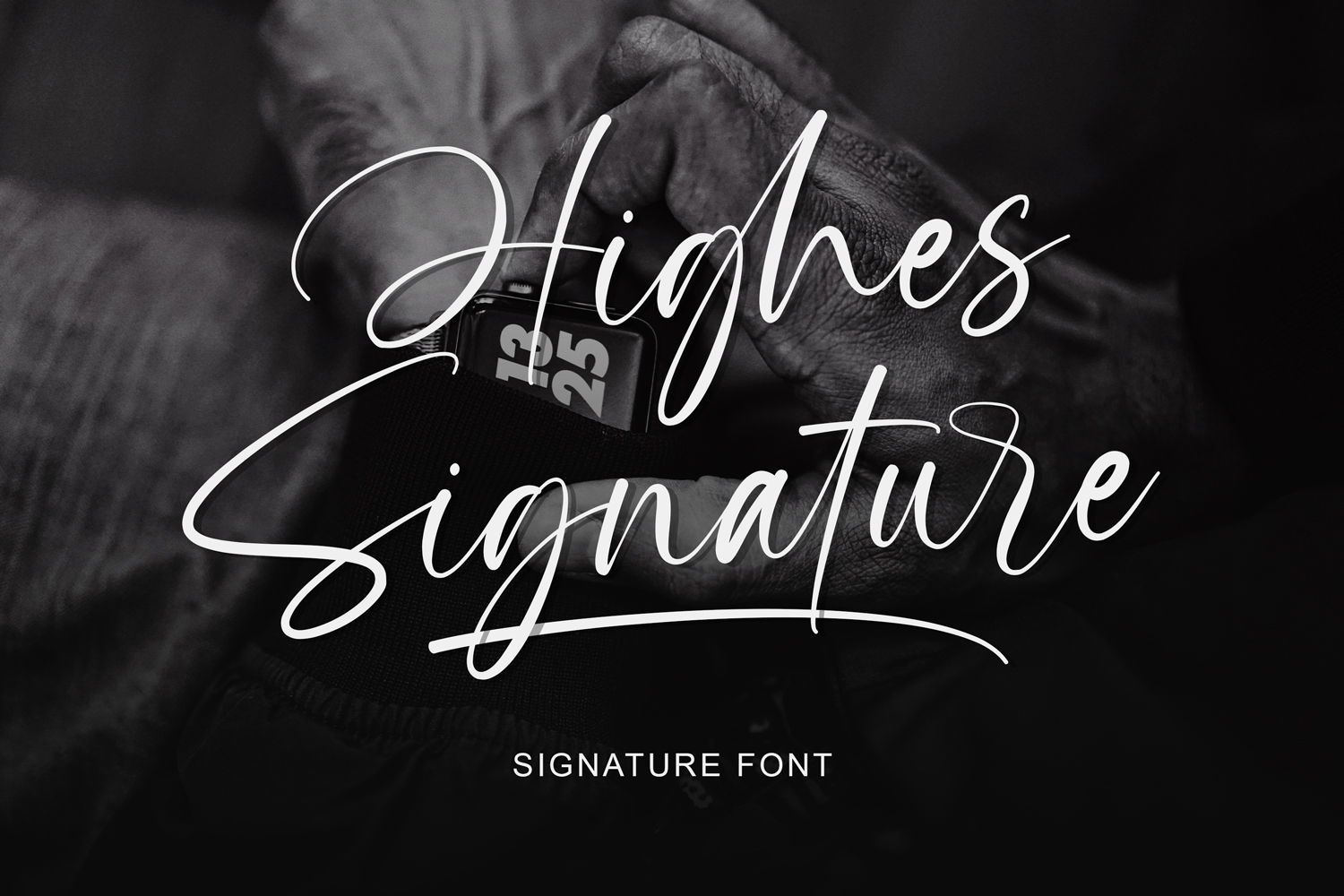 Highes Signature Free Font