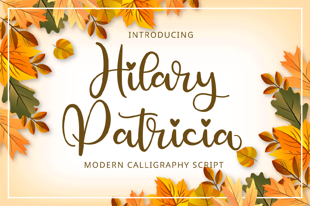 Hilary Patricia Free Font