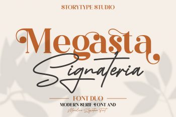 Megasta Signateria Free Font