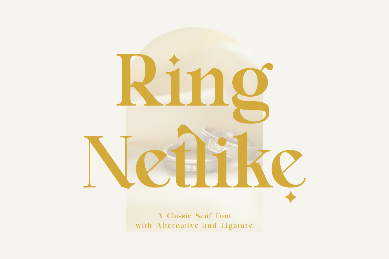 Ring Netlike Free Font