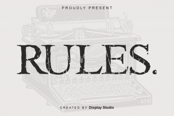 Rules Free Font