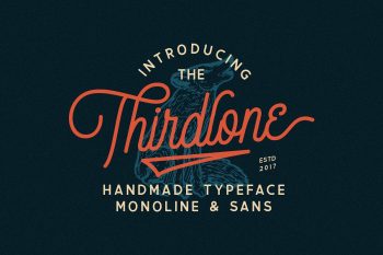 Thirdlone Free Font