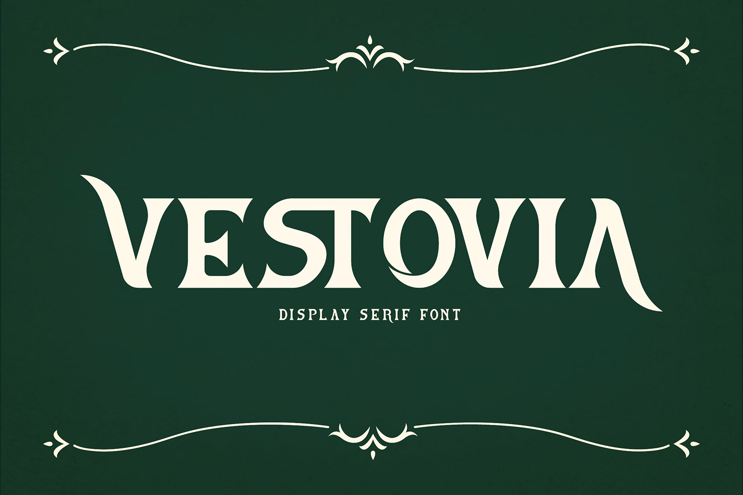 Vestovia Free Font