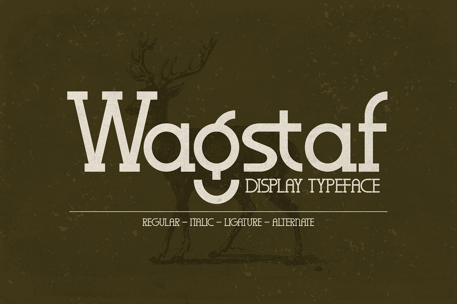 Wagstaf Free Font