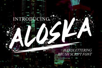 Aloska Free Font