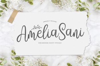 Amelia Sani Free Font