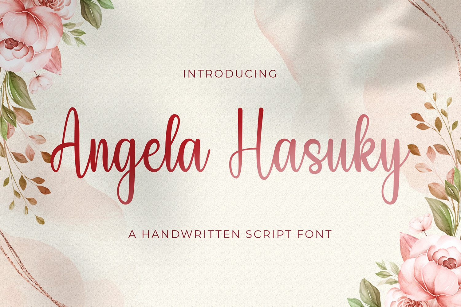 Angela Hasuky Free Font