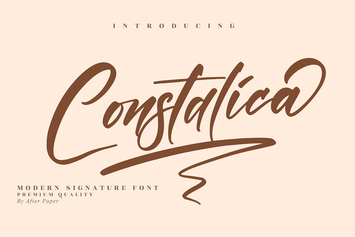 Constalica Free Font