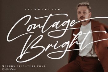Contage Bright Free Font