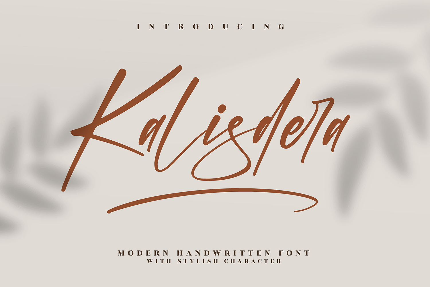 Kalisdera Free Font