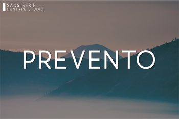 Prevento Free Font