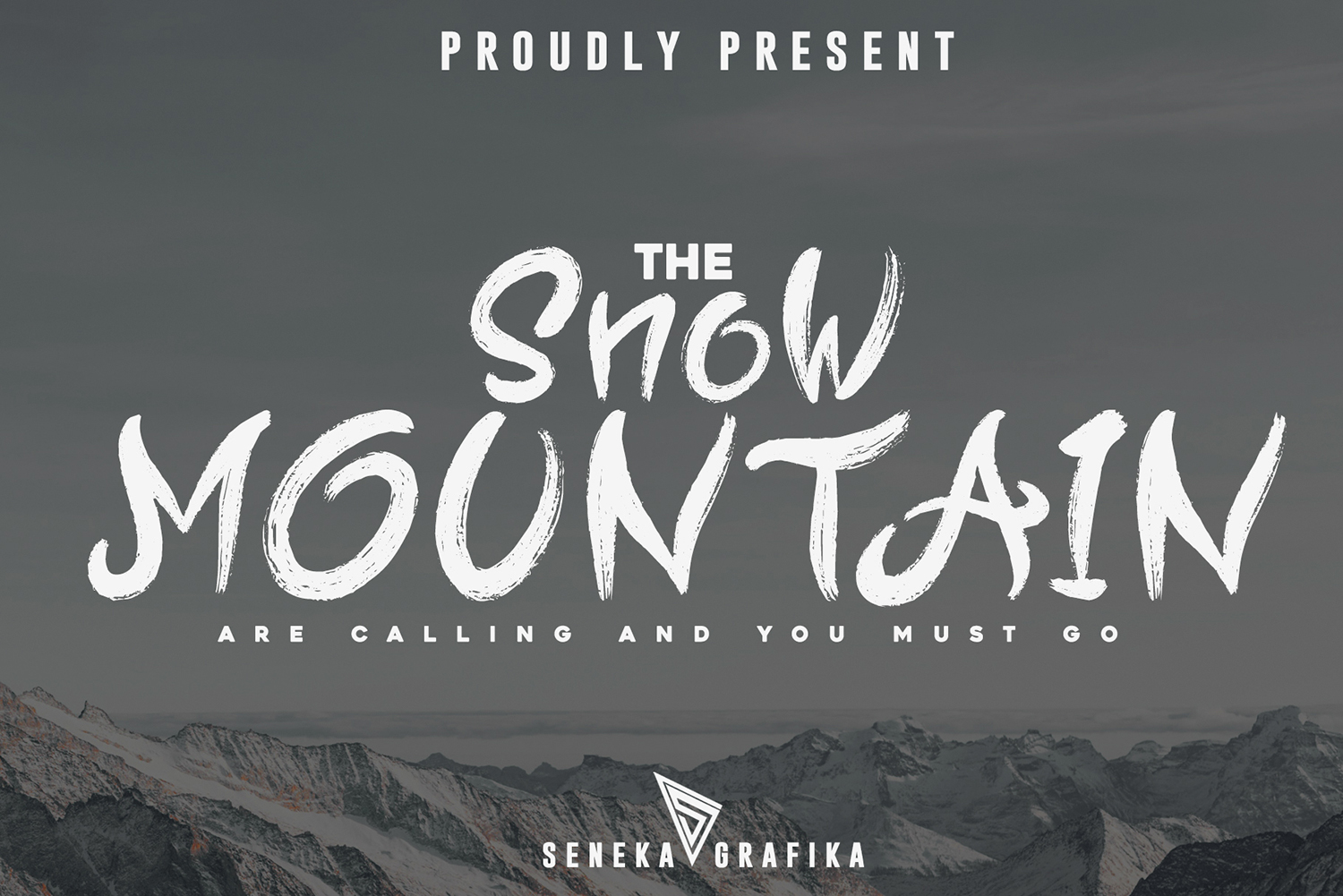 Snow Mountain Free Font
