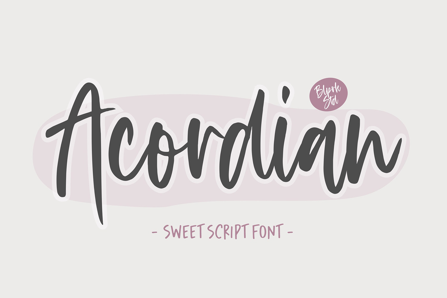 Acordian Free Font