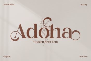 Adoha Free Font