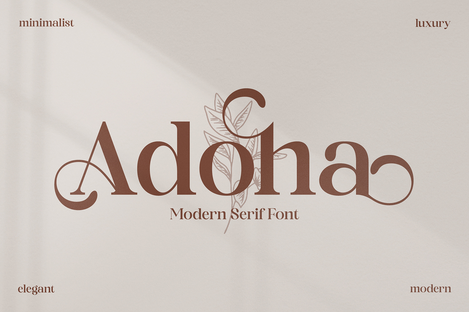 Adoha Free Font