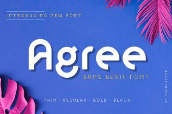 Agree Free Font