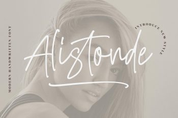 Alistonde Free Font