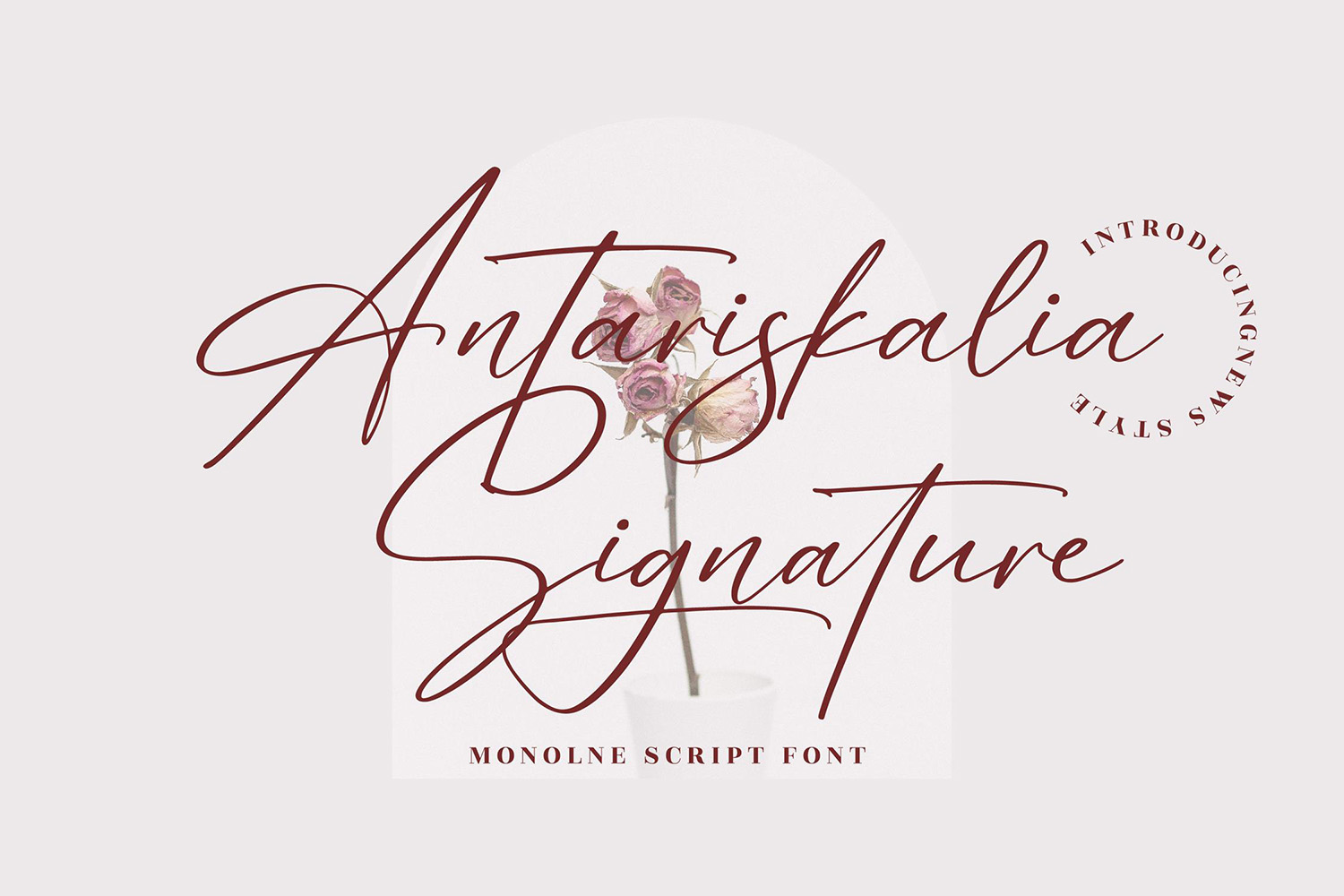 Antariskalia Signature Free Font