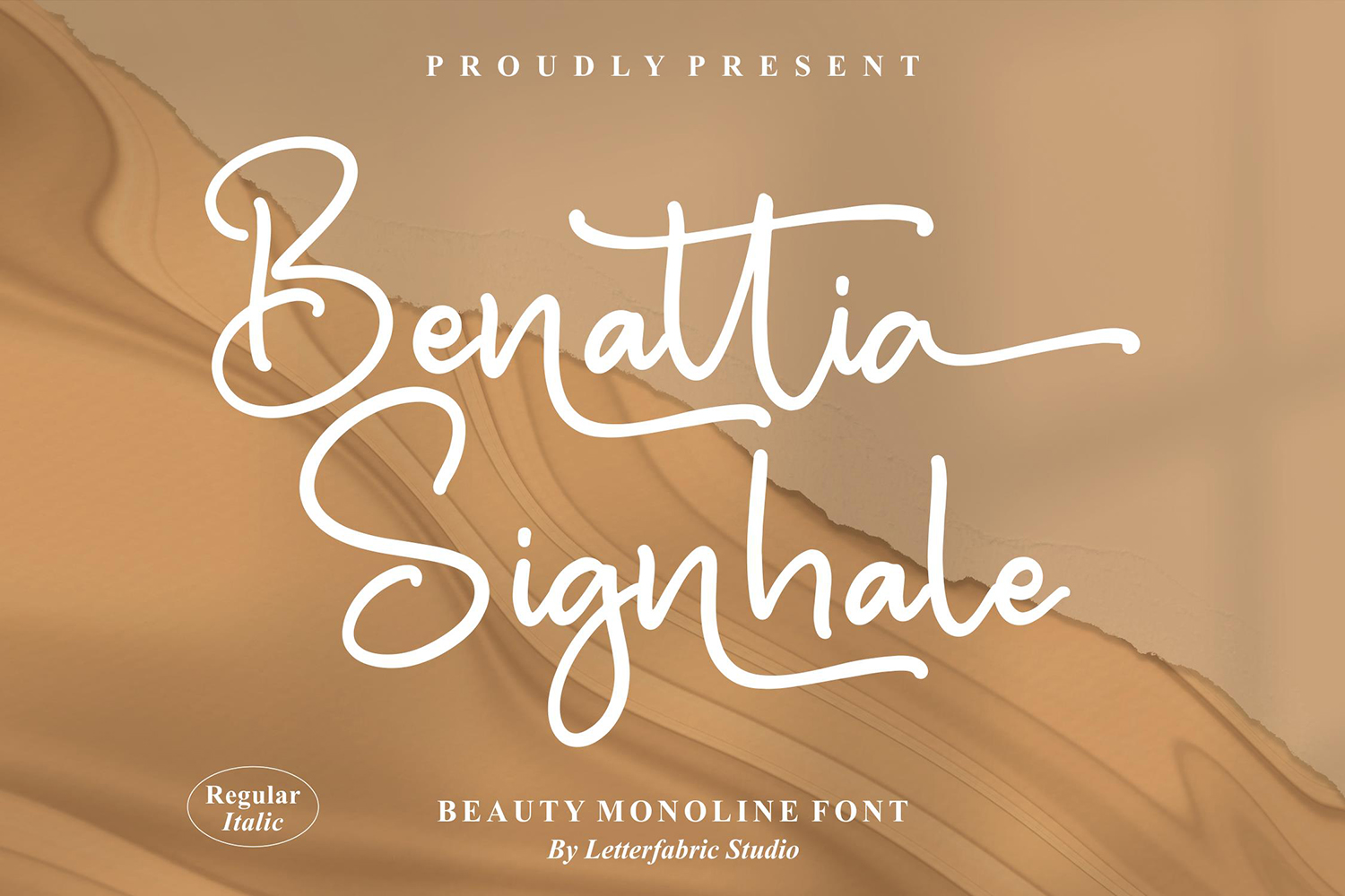 Benattia Signhale Free Font