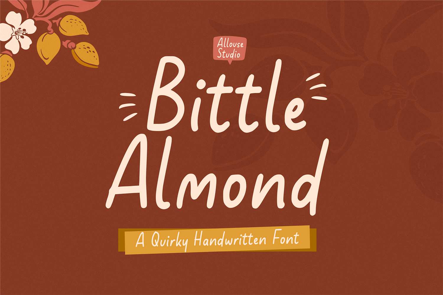Bittle Almond Free Font
