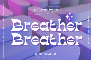 Breather Free Font