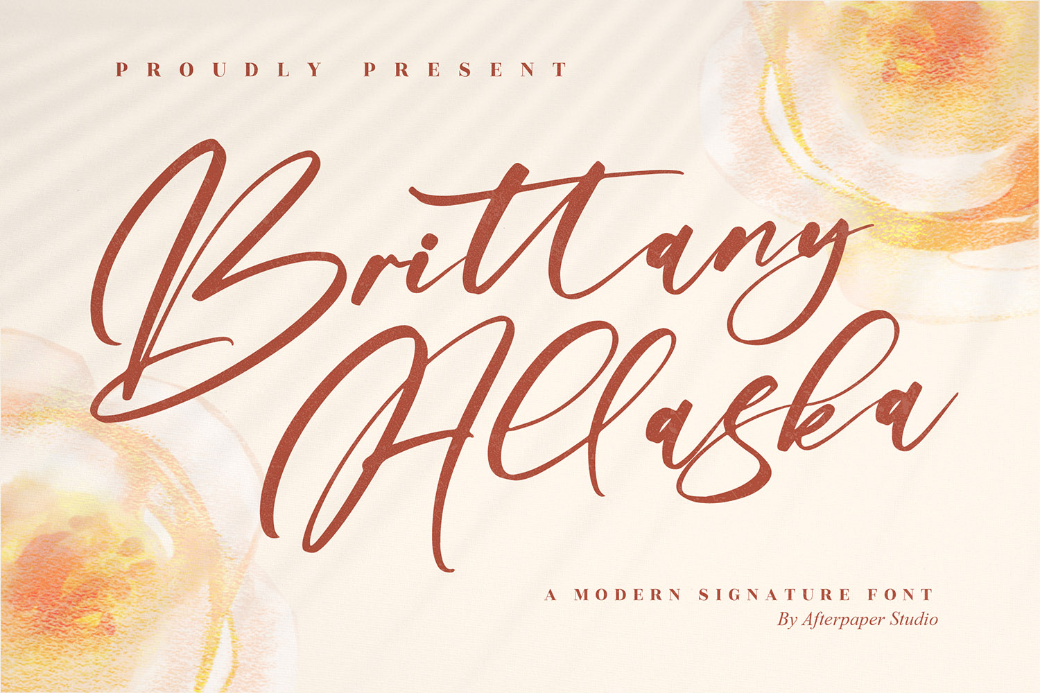 Brittany Allaska Free Font