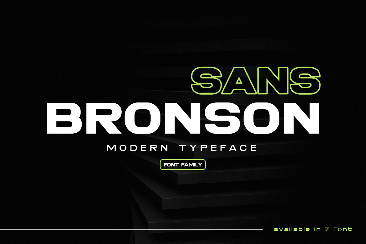 Bronson Free Font