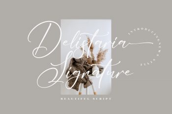 Delistaria Signature Free Font