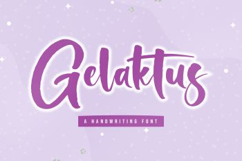 Gelaktus Free Font