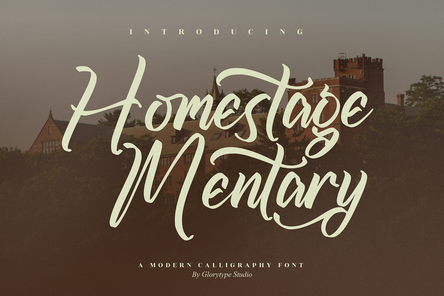 Homestage Mentary Free Font