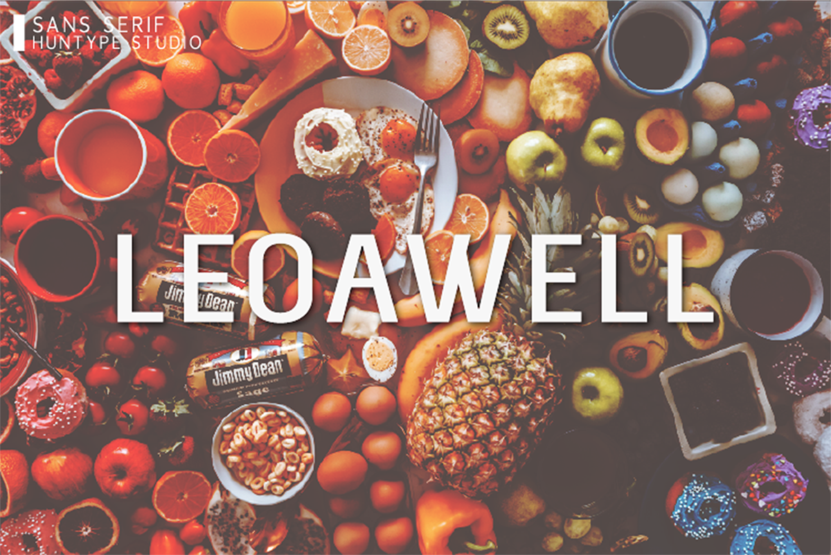 Leoawell Free Font