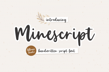 Minescript Free Font