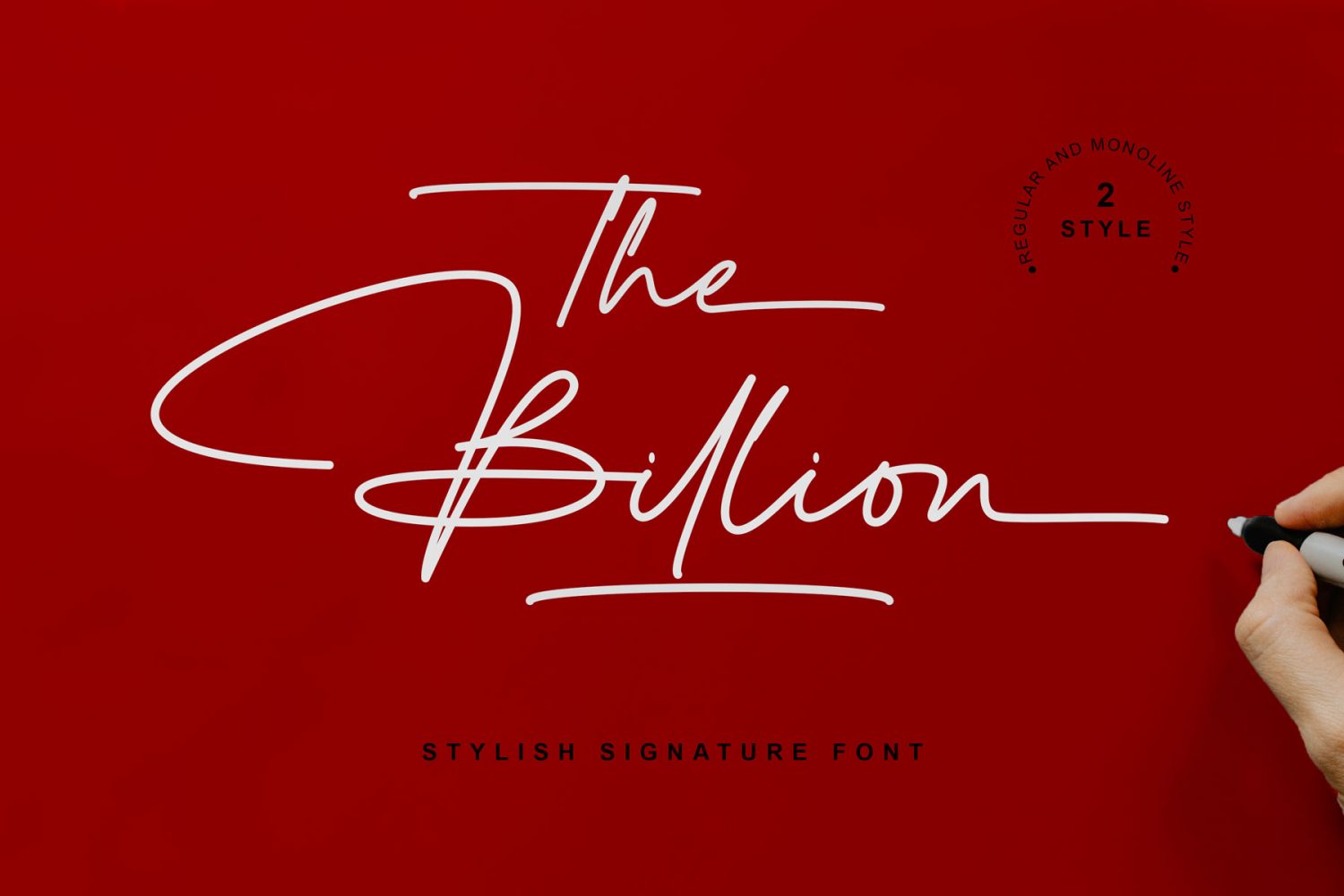 The Billion Free Font