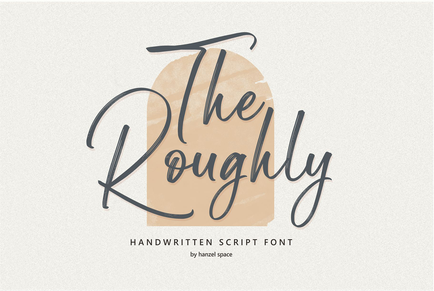 The Roughly Script Free Font