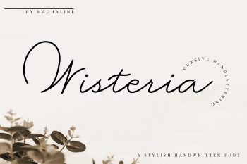 Wisteria Free Font