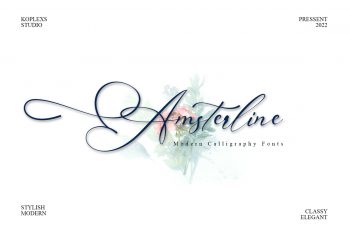 Amsterline Free Font