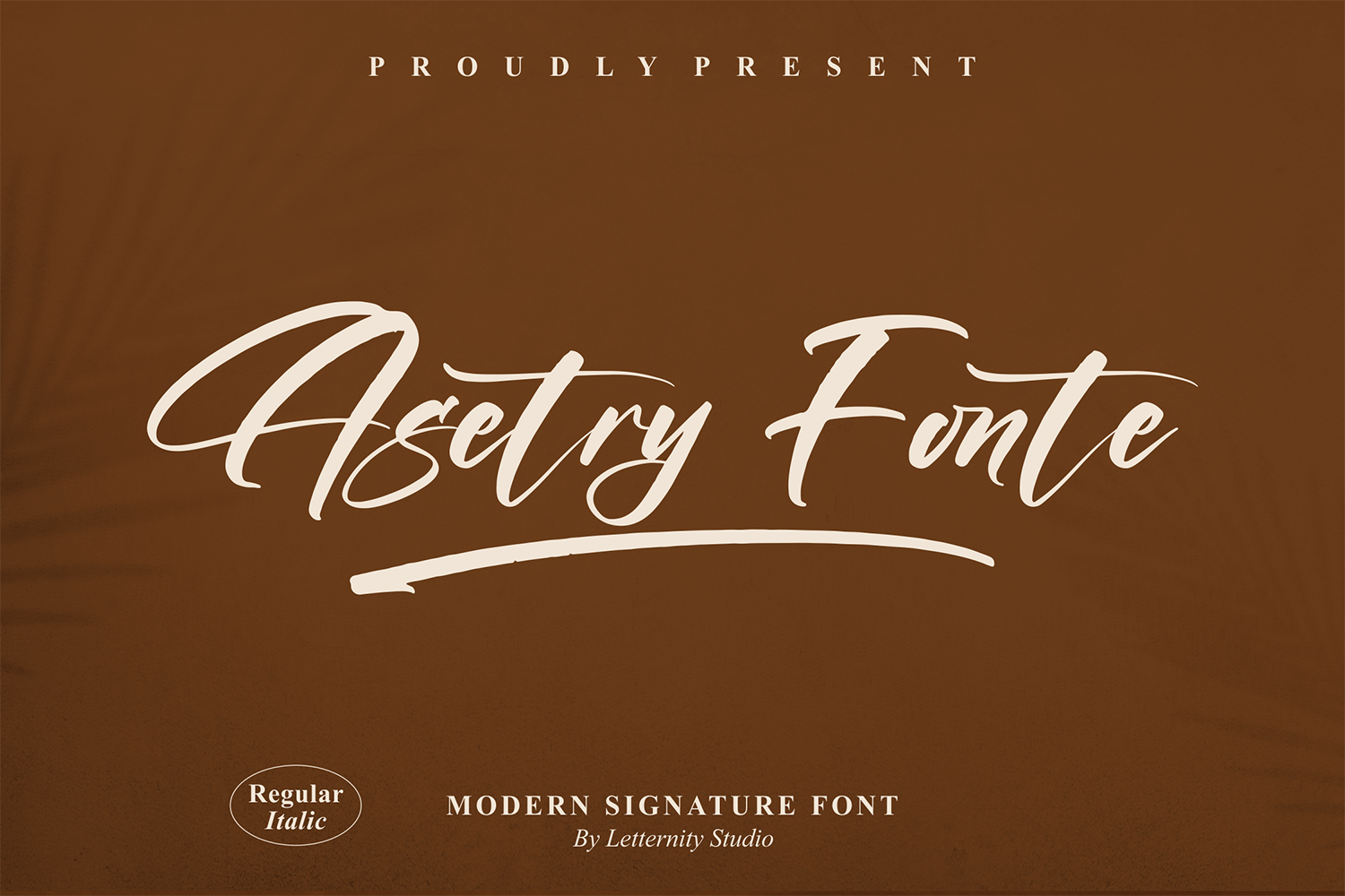 Asetry Fonte Free Font