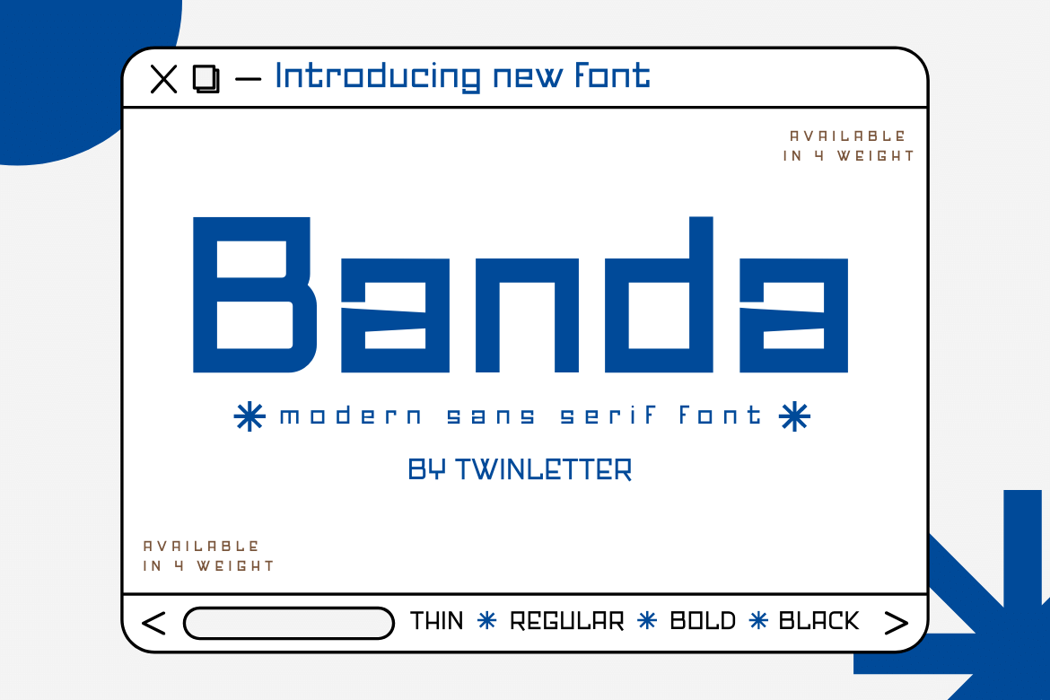 Banda Free Font