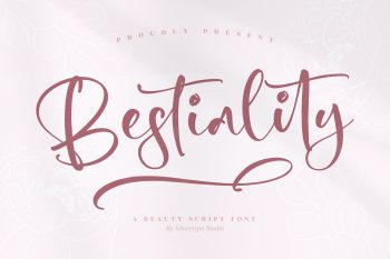 Bestiality Free Font