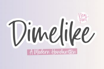 Dimelike Free Font