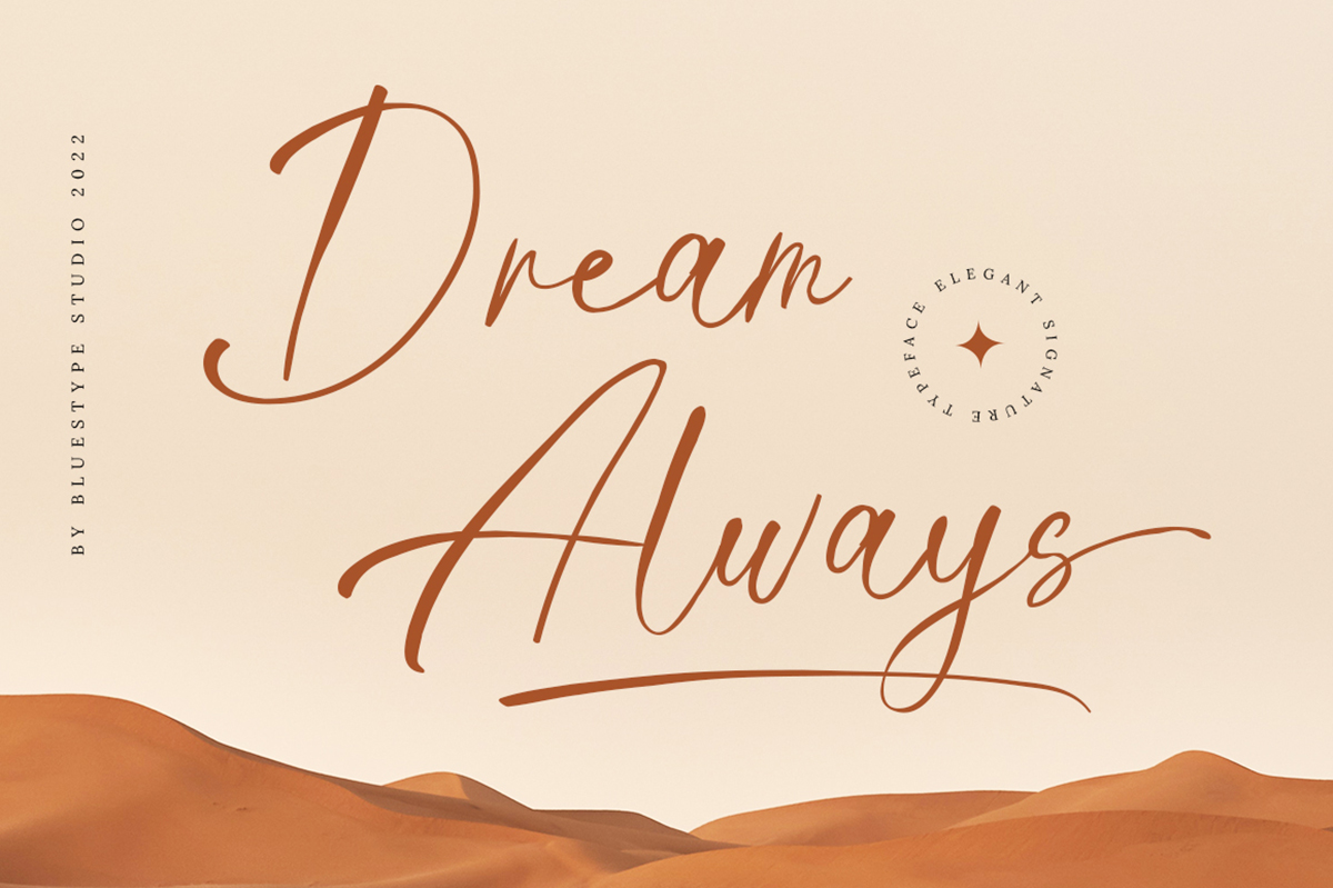 Dream Always Free Font