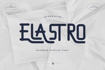Elastro Free Font