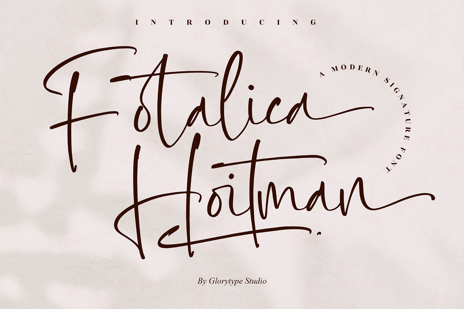 Fotalica Hoitman Free Font