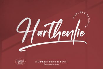 Harthenlie Free Font